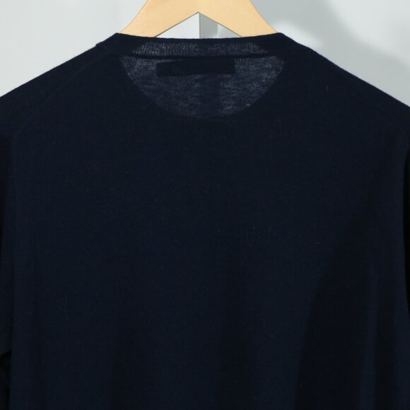 Polo Golf Ralph Lauren “Birdie” Cashmere Sweater Navy Preppy Luxury Golfcore (M) - Picture 7 of 8